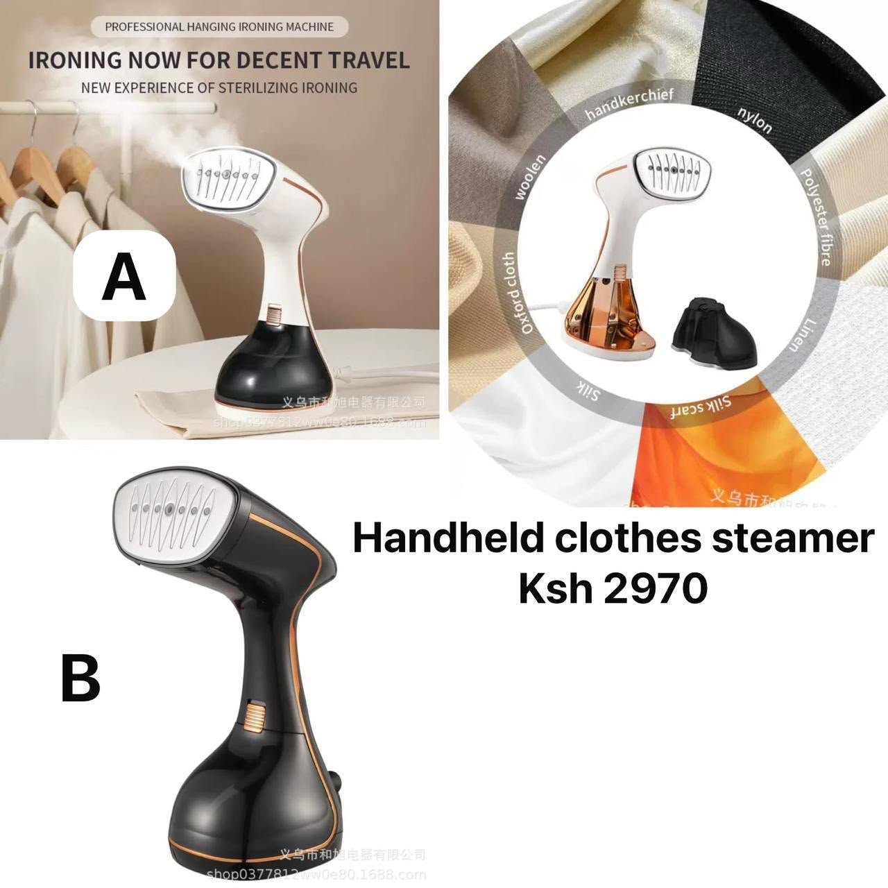 Handheld Clothes Steamer