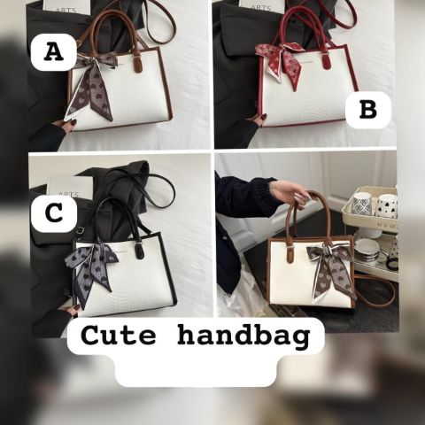 Bow Scarf Handbag