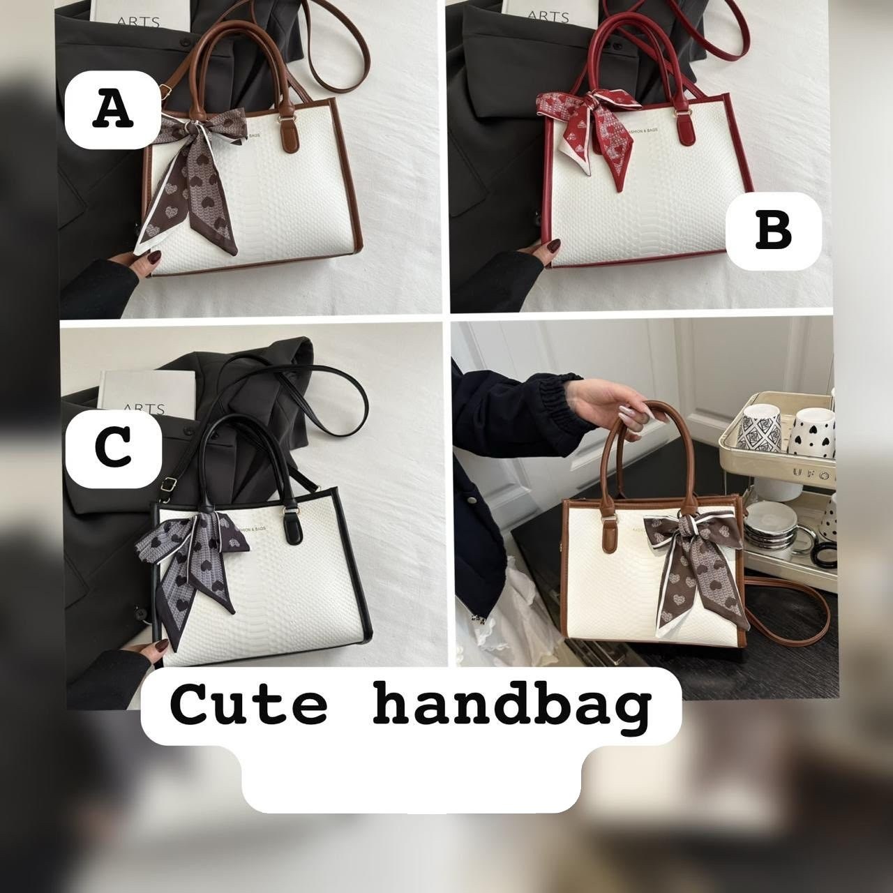 Bow Scarf Handbag