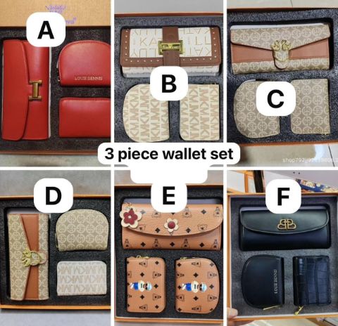 3-Piece Wallet Set