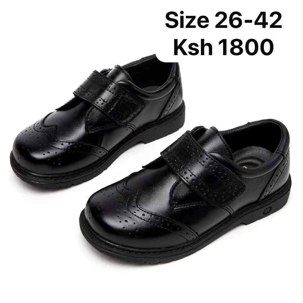 Kids' Brogue School Shoes (Premium)