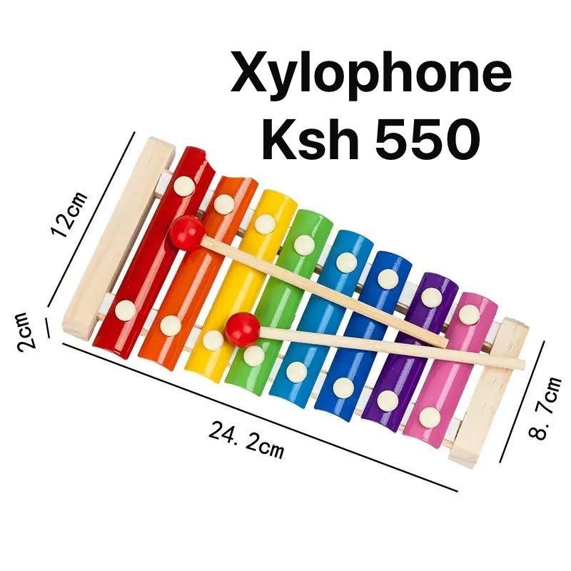 Wooden Rainbow Xylophone