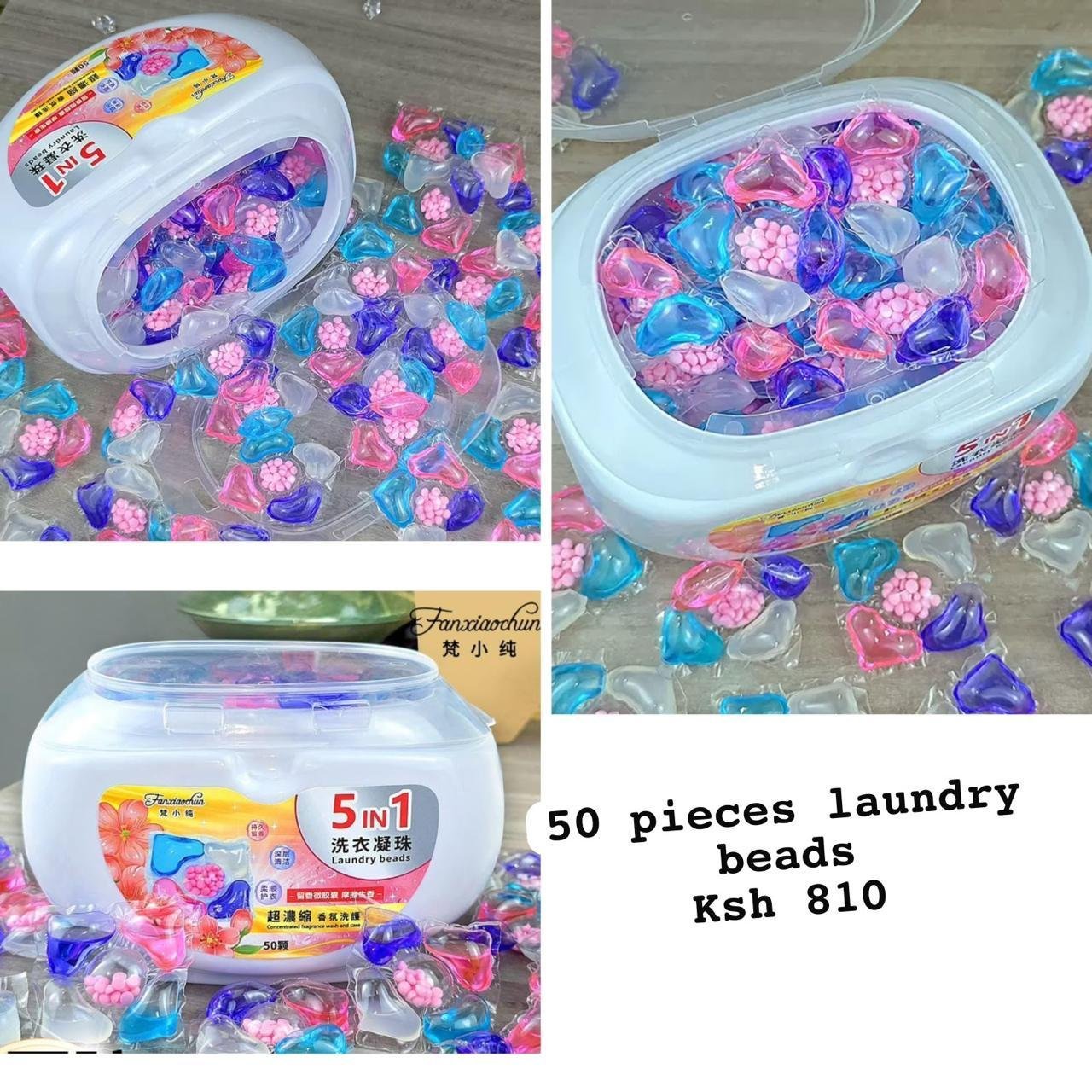 5-in-1 Laundry Beads (50 pcs)