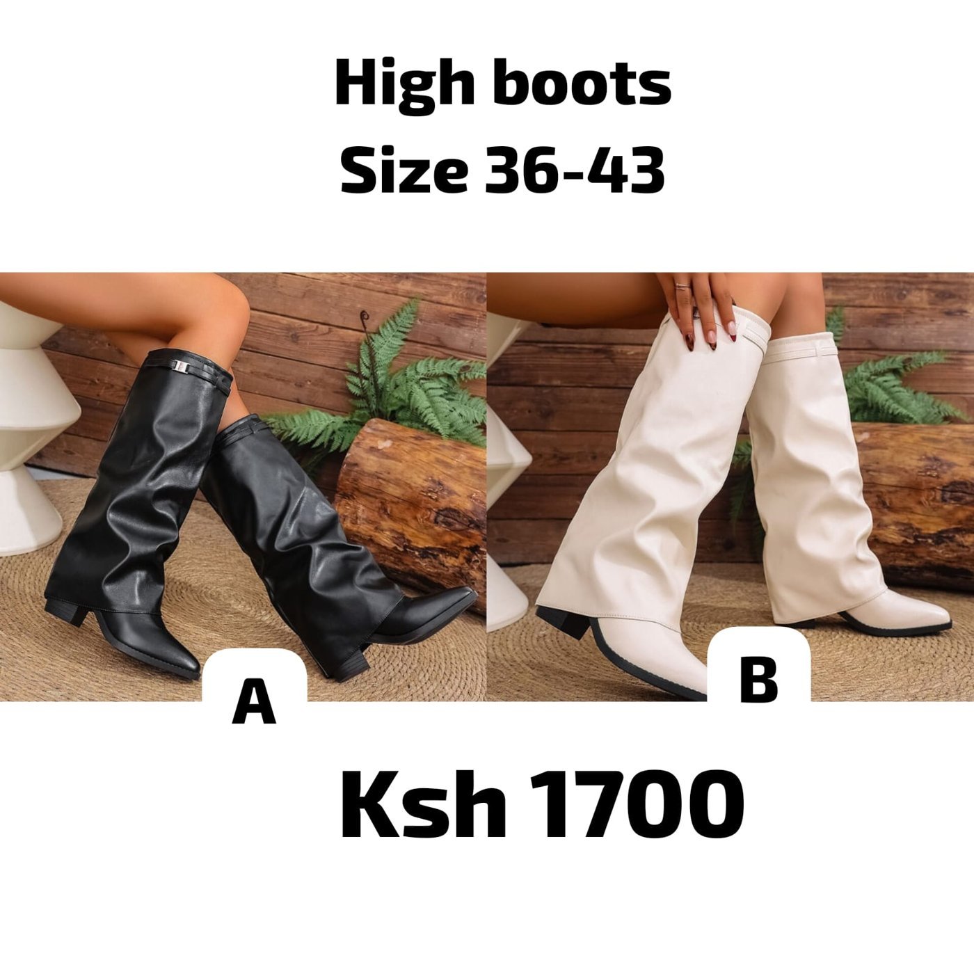 Knee-High Slouch Boots