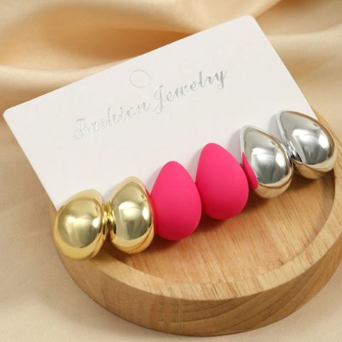 Gold + pink + silver