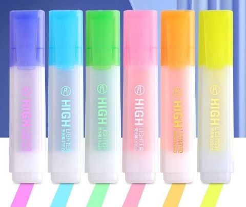 Pastel Highlighters (6 pcs)