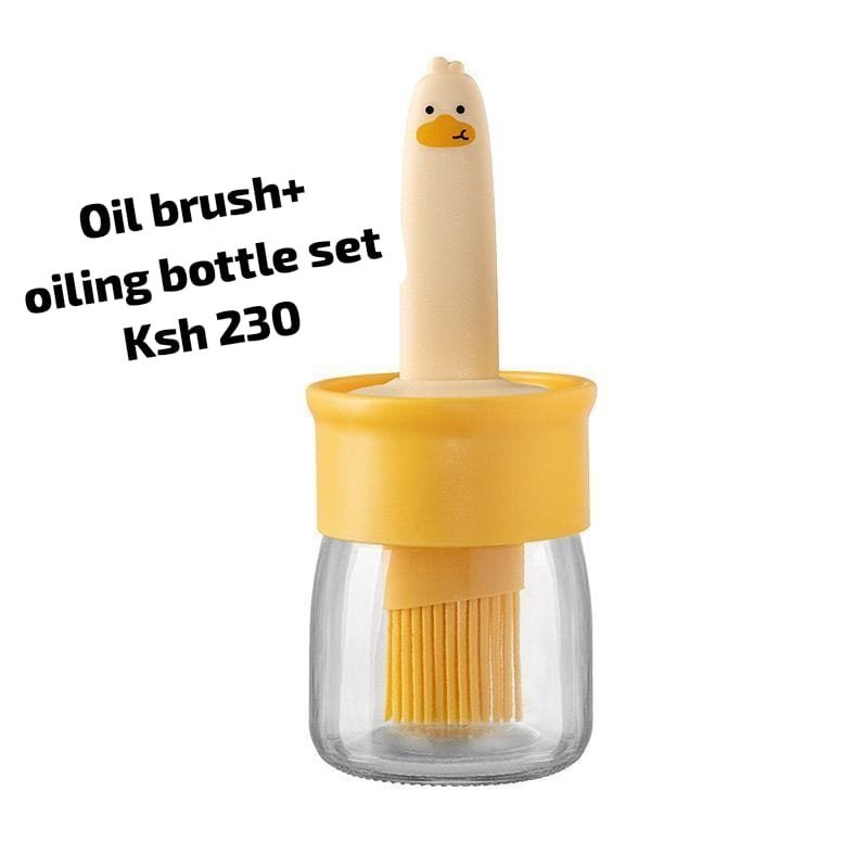 Oil Brush and Oiling Bottle Set