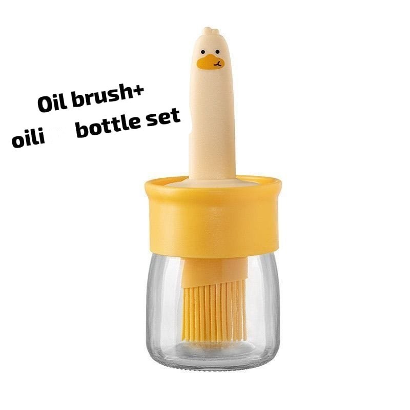 Oil Brush and Oiling Bottle Set