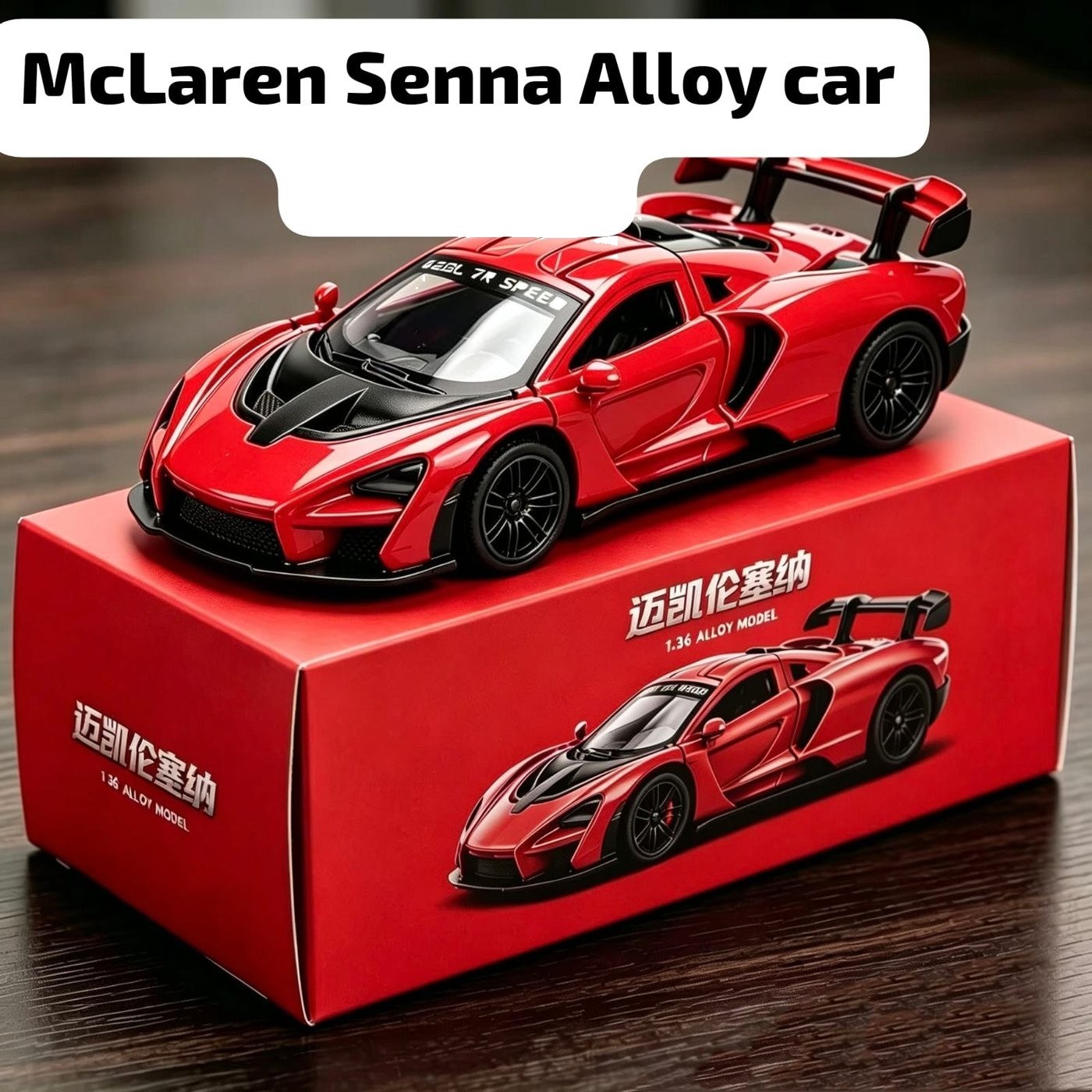 McLaren Senna 1:36 Alloy Model Car