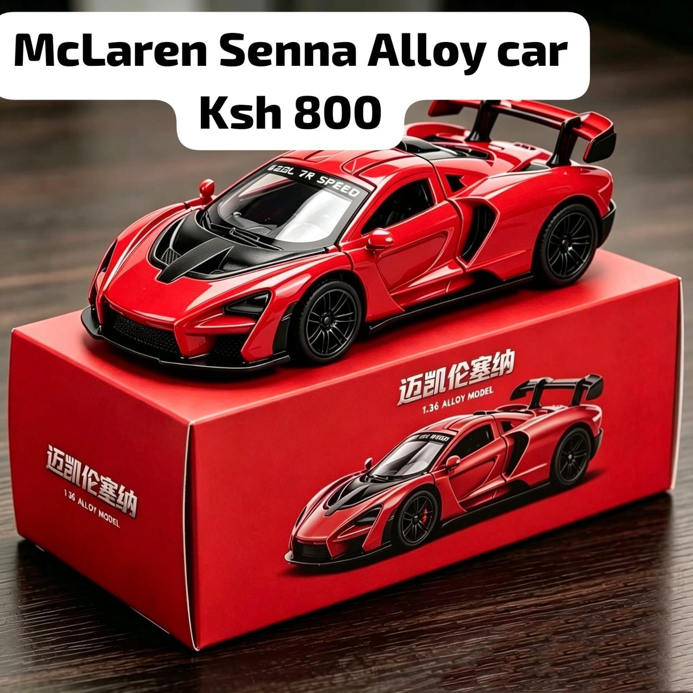 McLaren Senna 1:36 Alloy Model Car