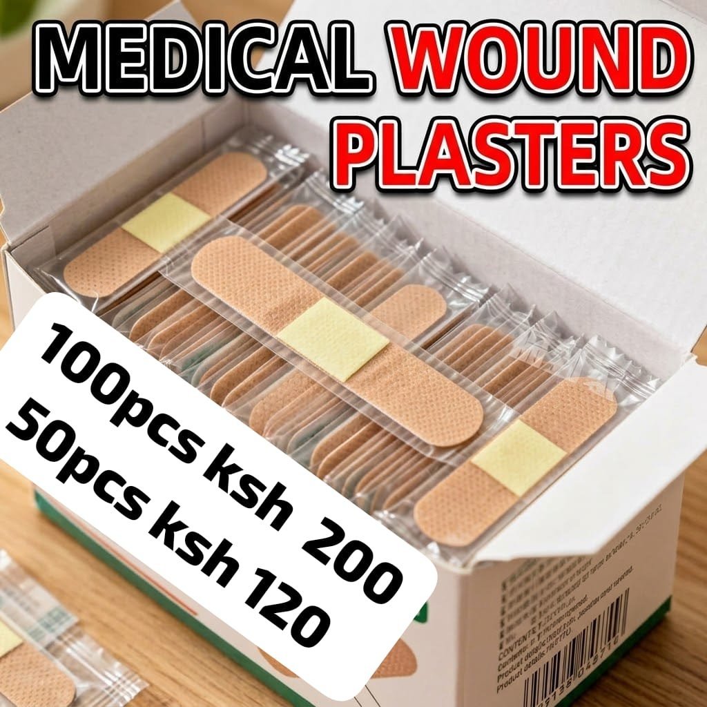 Medical Wound Plasters – 100 pcs