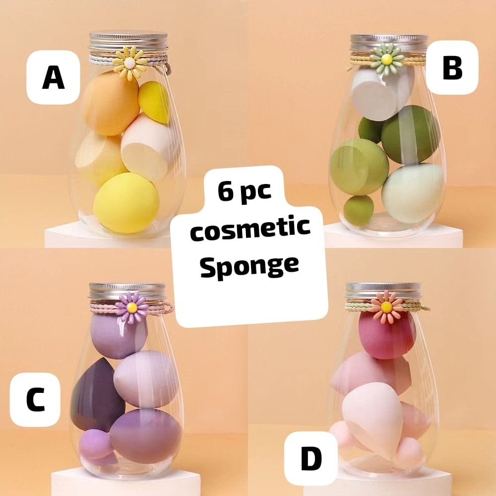 Cosmetic Makeup Sponges (6 pcs)
