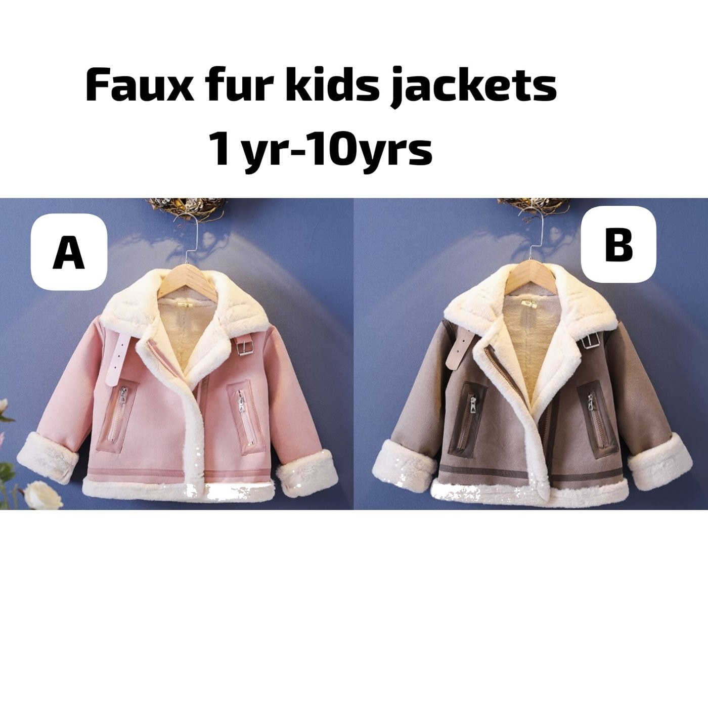 Kids' Faux Fur Jacket