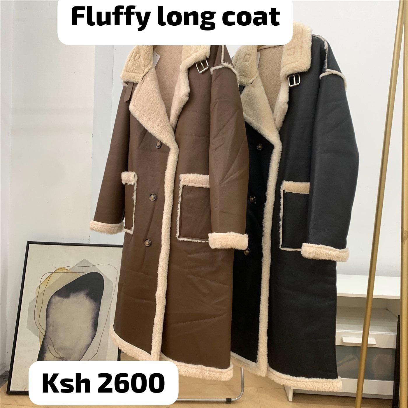 Fluffy Long Coat