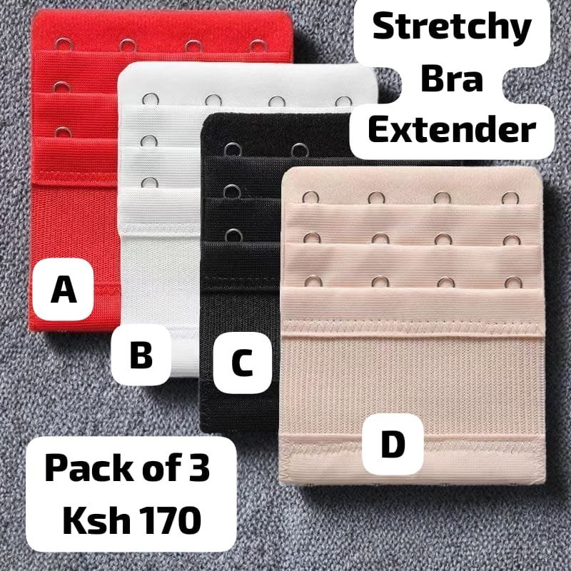 Stretchy Bra Extender (Pack of 3)