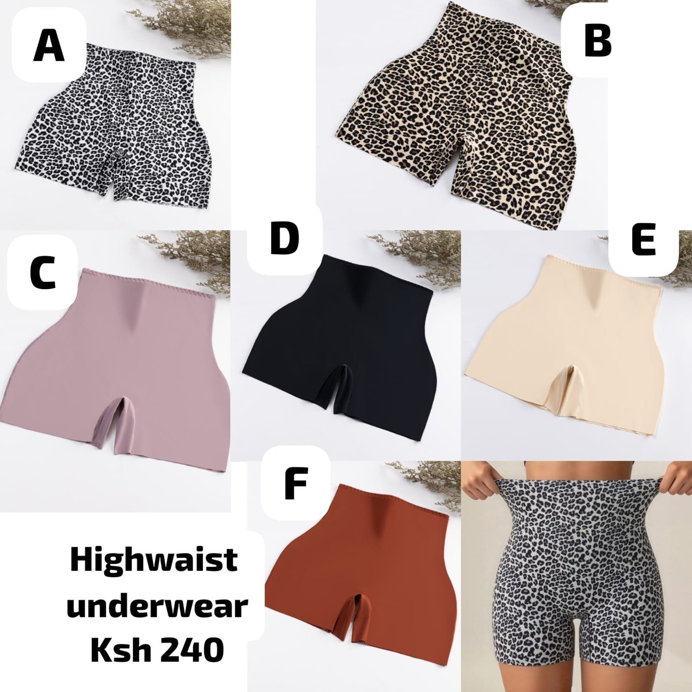 High-Waist Shaping Underwear
