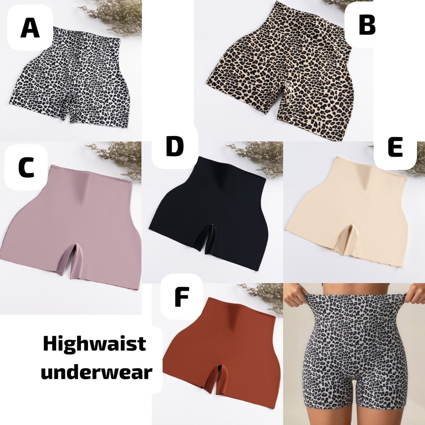 High-Waist Shaping Underwear
